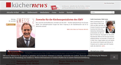 Desktop Screenshot of m.kuechennews.de
